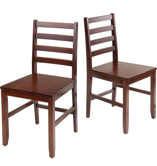 Winsome Hamilton Seating, Antique Walnut - Selzalot