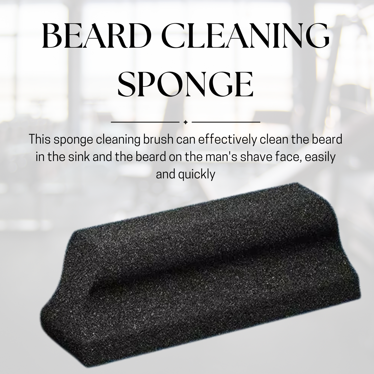 Beard Trimming Catcher Sponge Sink Cleaner Sponge Bathroom Sink Cleaner Highly-Absorbent Sink Sponge Beard Shaving Catcher Reusable Beard Hair Catcher Wet Duster Sponge Barber Supplies