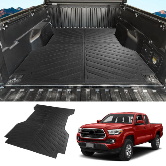 Truck Bed Mat Compatible with 2005-2023 Toyota Tacoma Bed Mat Truck Bed Liner 6ft Long Bed 2022 Tacoma Accessories (6ft Long Truck Bed Mat)