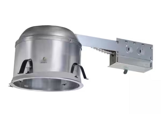 HALO H27 6 in. Aluminum Recessed Lighting Housing for Remodel Shallow Ceiling, Insulation Contact, Air-Tite