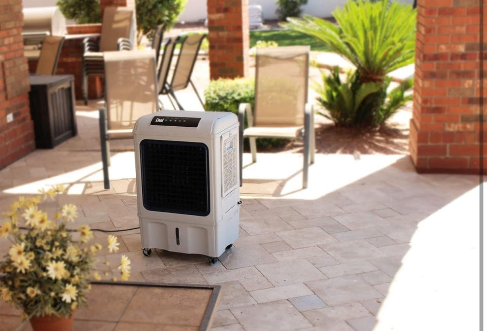 Open Box Dial 3-Speed Portable Evaporative Cooler - Up to 750 sqft, 2200 CFM - PEC-A-2200-1RC