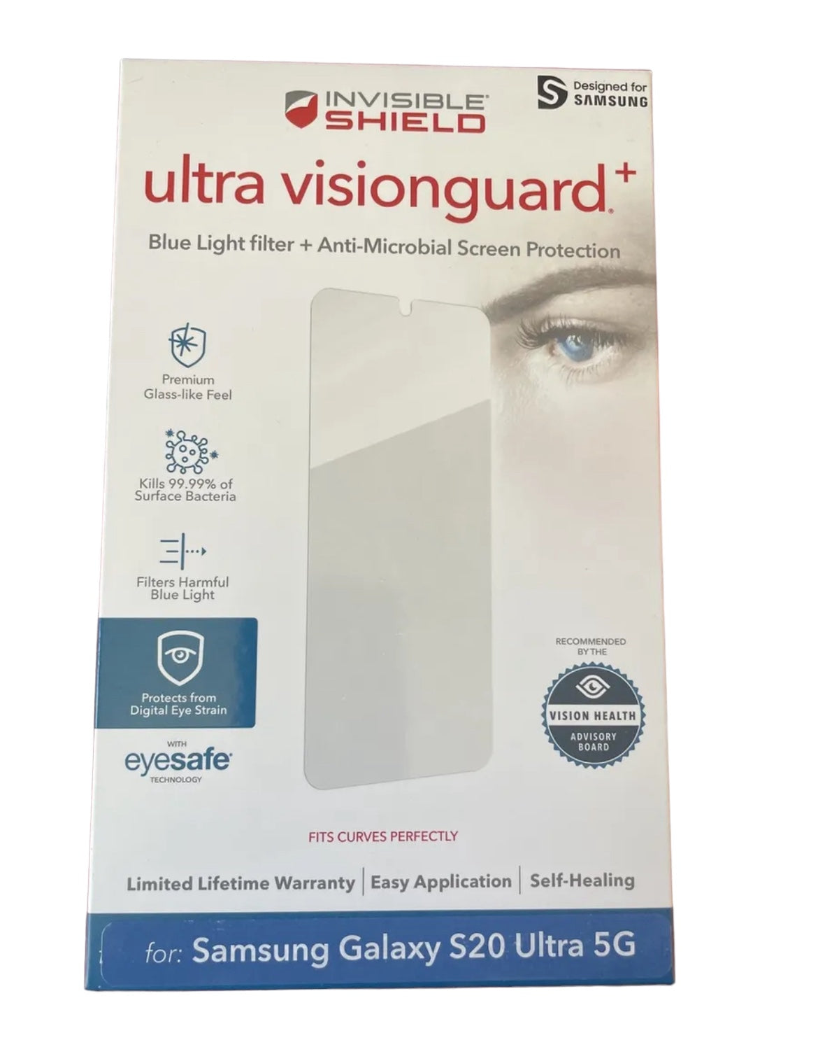 ZAGG InvisibleShield Ultra Vision Guard PLUS for Samsung Galaxy S20 Ultra, Clear - Selzalot