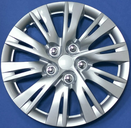 Auto Drive15-inch Wheel Cover, Silver Alloy Finish, K11037-15SL