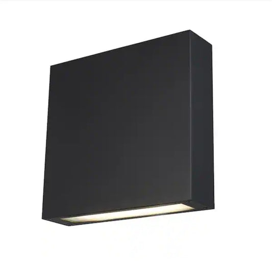 Bel Air Lighting Celestia Black Integrated LED Outdoor Wall Light Fixture