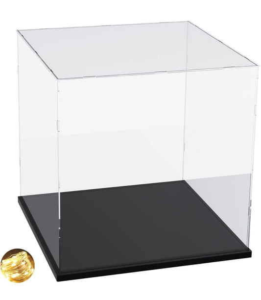 DuvinDD Acrylic Display Case Box for Collectibles Lego Figure Clear Assemble Display Box Countertop Dustproof Protection Showcase Toys Action Figure S - Selzalot