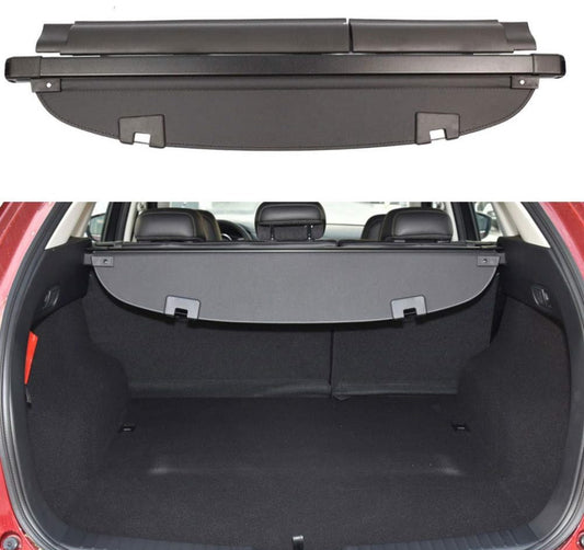 BOPARAUTO Cargo Cover 2024 2023 2022 for Mazda CX-5 Accessories 2017 2018 2019 2020 2021 Rear Trunk Shade Cover Luggage Cover