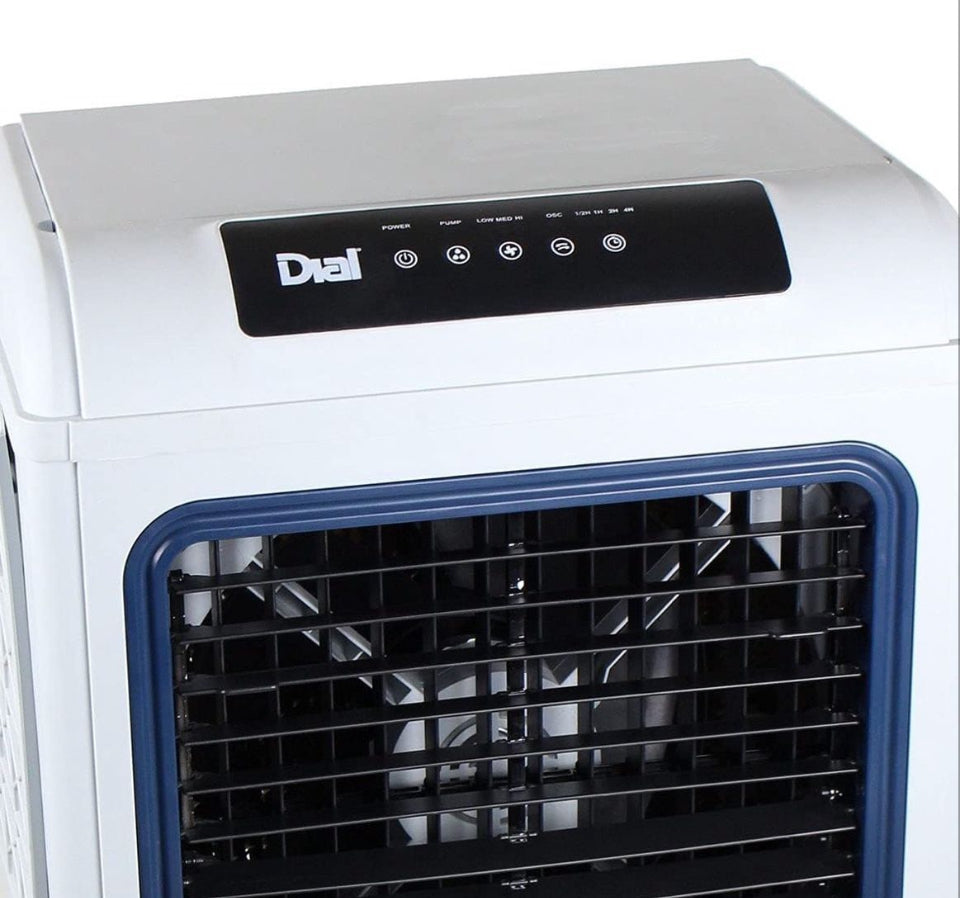 Open Box Dial 3-Speed Portable Evaporative Cooler - Up to 750 sqft, 2200 CFM - PEC-A-2200-1RC