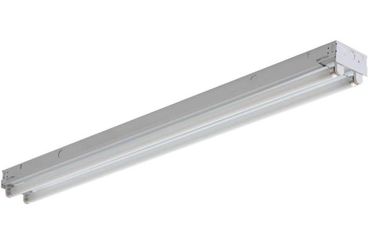 Lithonia Lightning Two-Light T8 C 232 120 GESB Fluorescent Strip Light, 32 watts, 4-feet,120 Volts, White