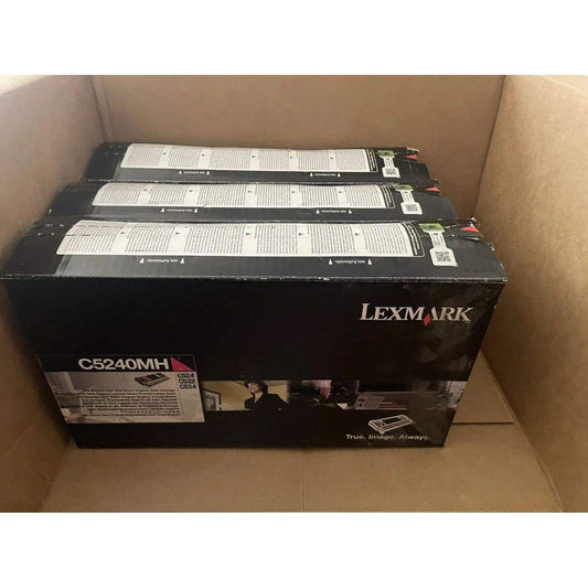 Magenta HY Return Program Toner Cartridge C5240MH SEALED - Selzalot