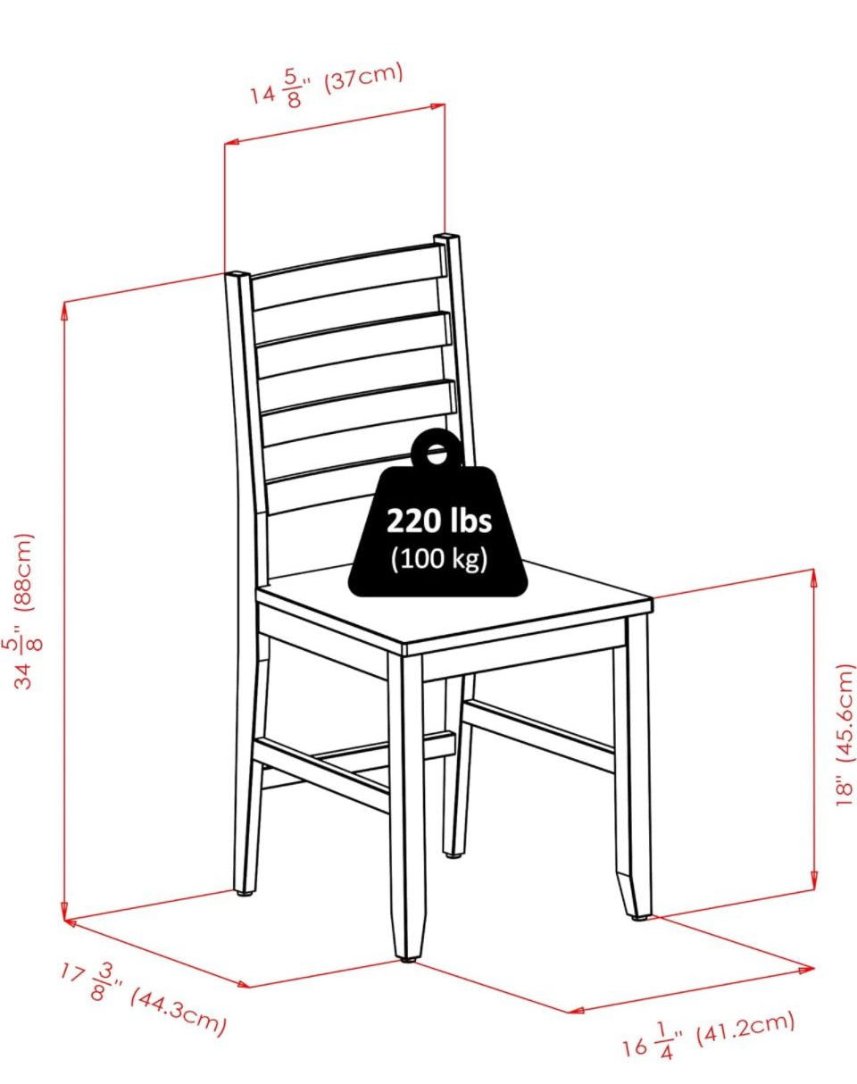 Winsome Hamilton Seating, Antique Walnut - Selzalot