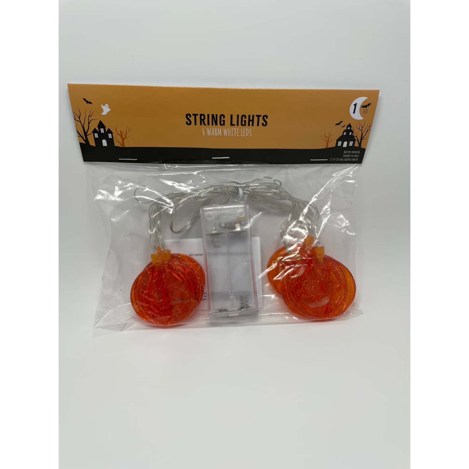 SEASONAL SPECIALITIES HALLOWEEN PUMPKIN STRING LIGHTS - Selzalot