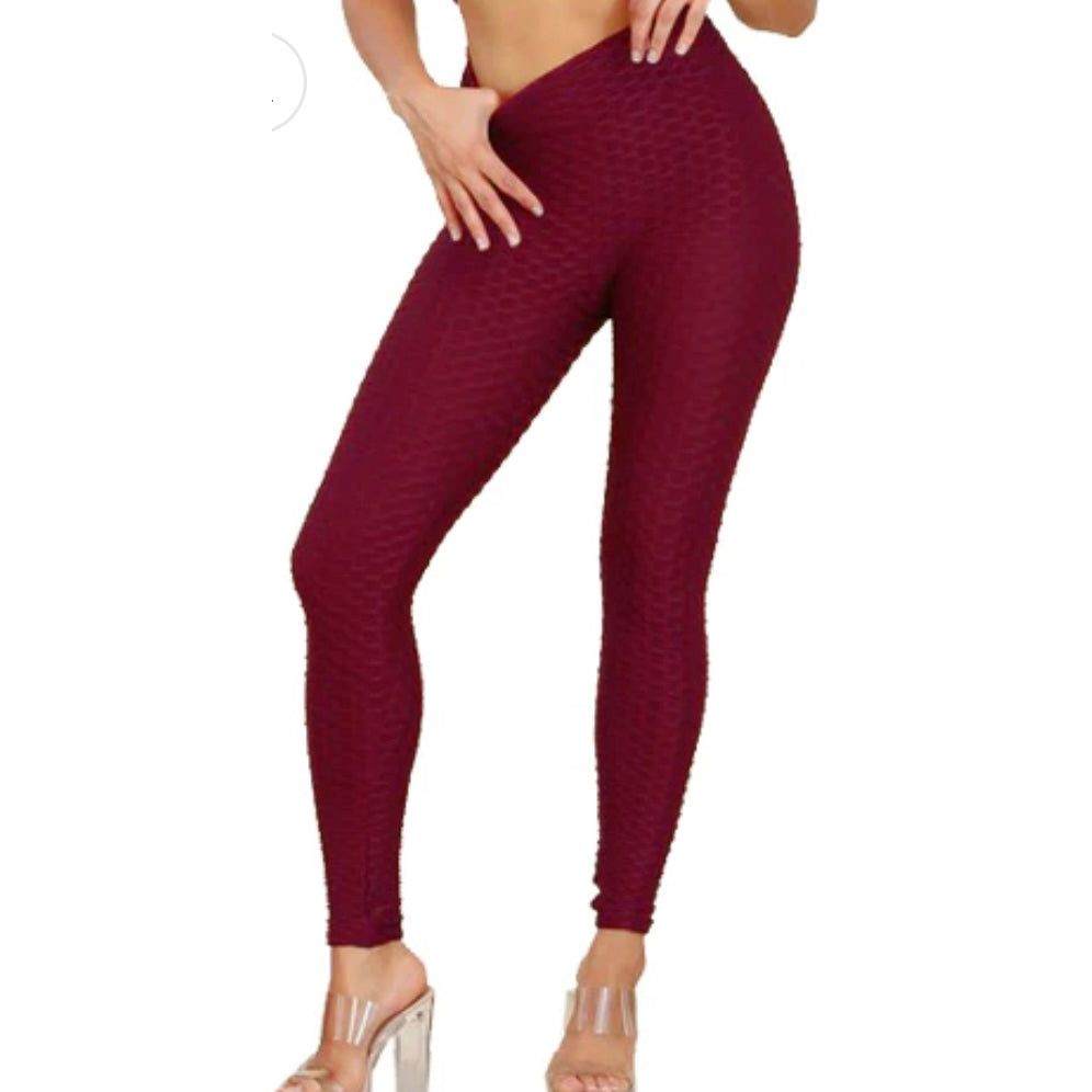 Women Leggings Anti-Cellulite High Waist Push Up Yoga Pants TikTok Butt Lift - Selzalot