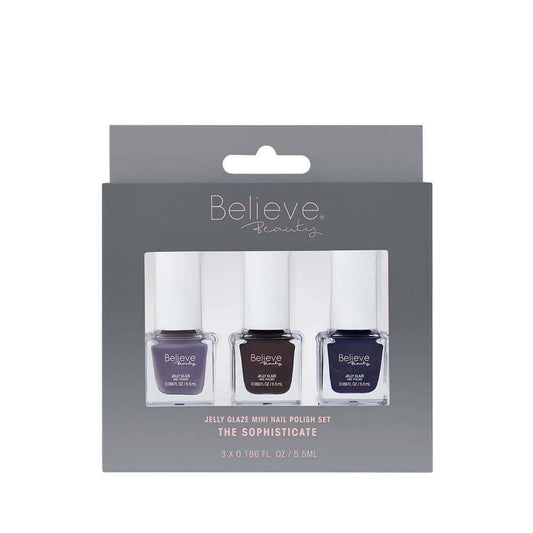 Sophisticate Jelly Glaze Mini Nail Polish Set Cloud - Selzalot