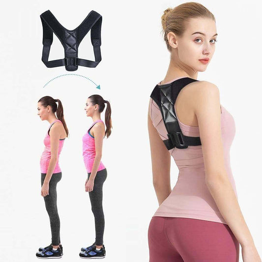 FUYERLI Posture Corrector for Men and Women with Adjustable Clavicle Brace - Selzalot