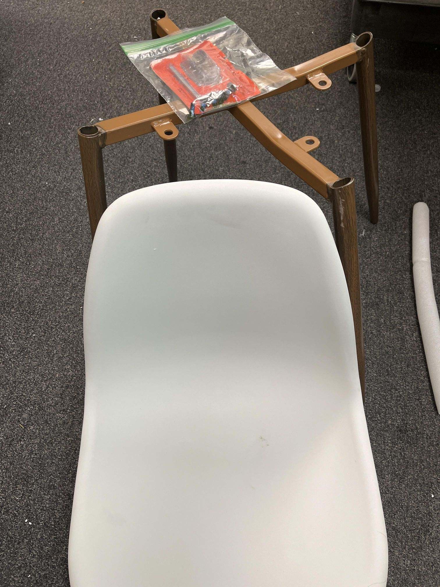 Copley Dining Chair - Threshold White - Selzalot