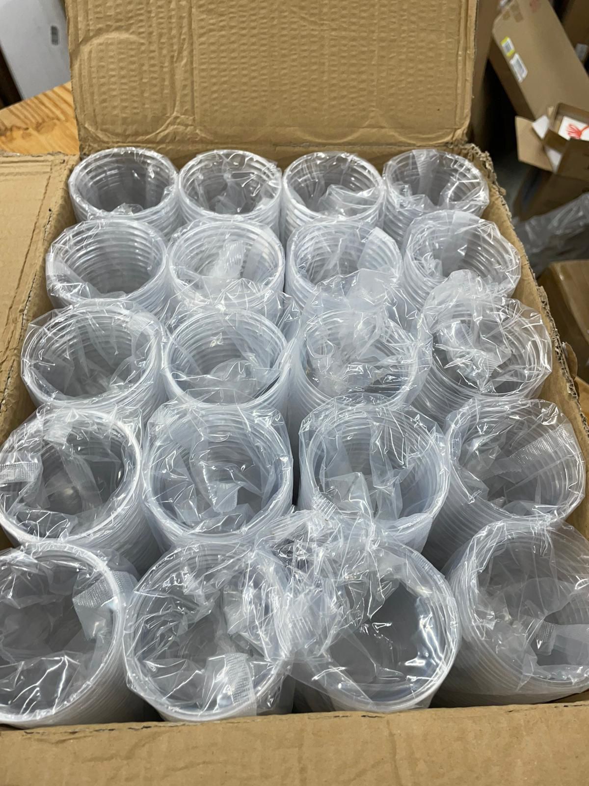 Lilymicky 1000 Pack 10 oz Clear Plastic Cups, Disposable Drinking Cups, Plastic Party Cups for Birthday Parties, Picnics, Ceremonies, and any Events