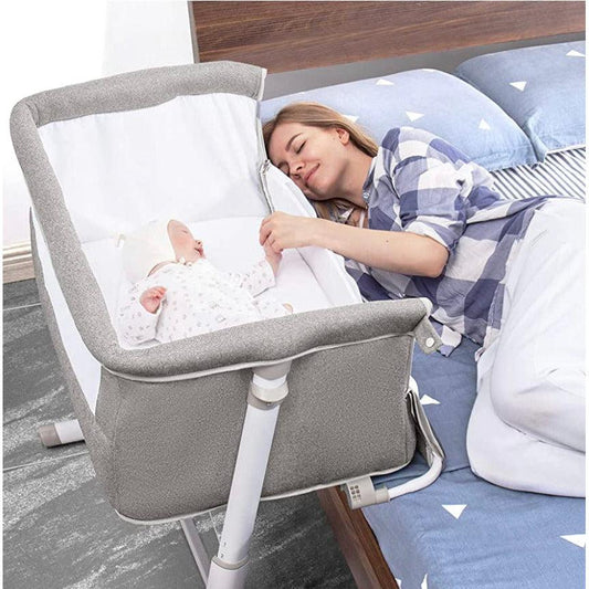 Comfy Mattress Adjustable Bedside Crib - Selzalot