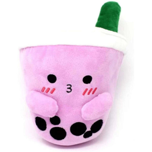 ABC Boba Tea Plush Purple Cute Stuffed Animal Toy 10" - Selzalot