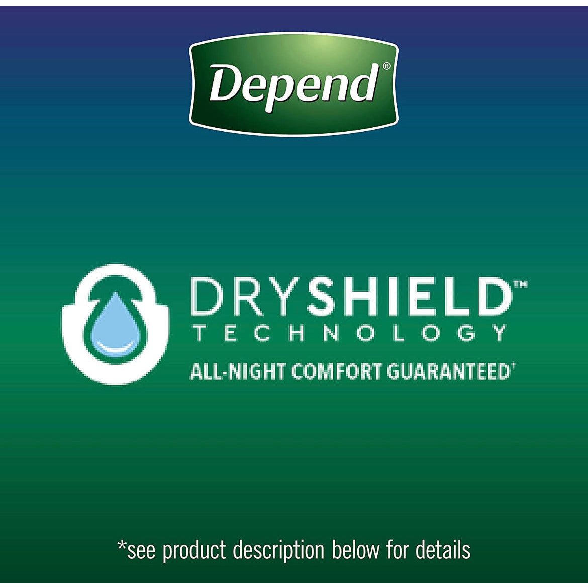 Depend Night Defense Adult Incontinence Underwear for Men, Overnight, Disposable, X-Large, 24 Count (2 Packs of 12) (Packaging May Vary) - Selzalot