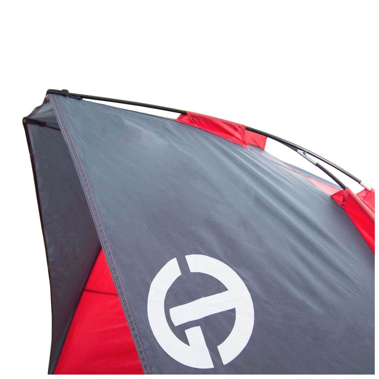 Tahoe Gear Cruz Bay Summer Sun Shelter and Beach Shade Tent Canopy - Coral Red - Selzalot
