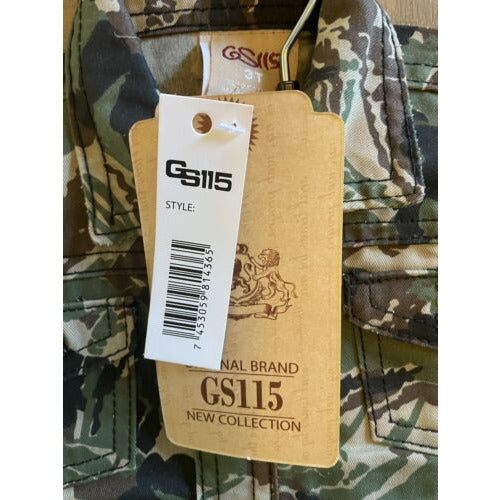 ORIGINAL BRAND GS115 NEW COLLECTION TODDLERS SLEEVELESS CAMO JACKET SIZE 3T - Selzalot